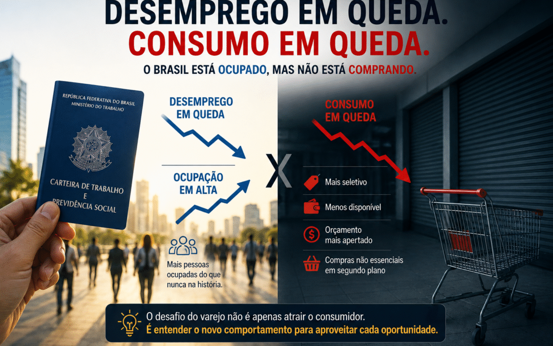 Desemprego Caiu, Mas o Consumidor Está Comprando? O Impacto no Varejo